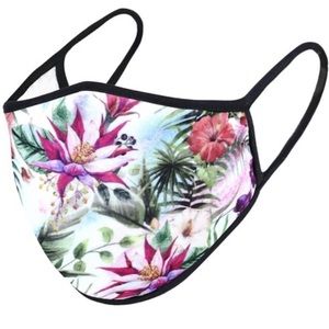 Reusable Face Mask - Tropical Print